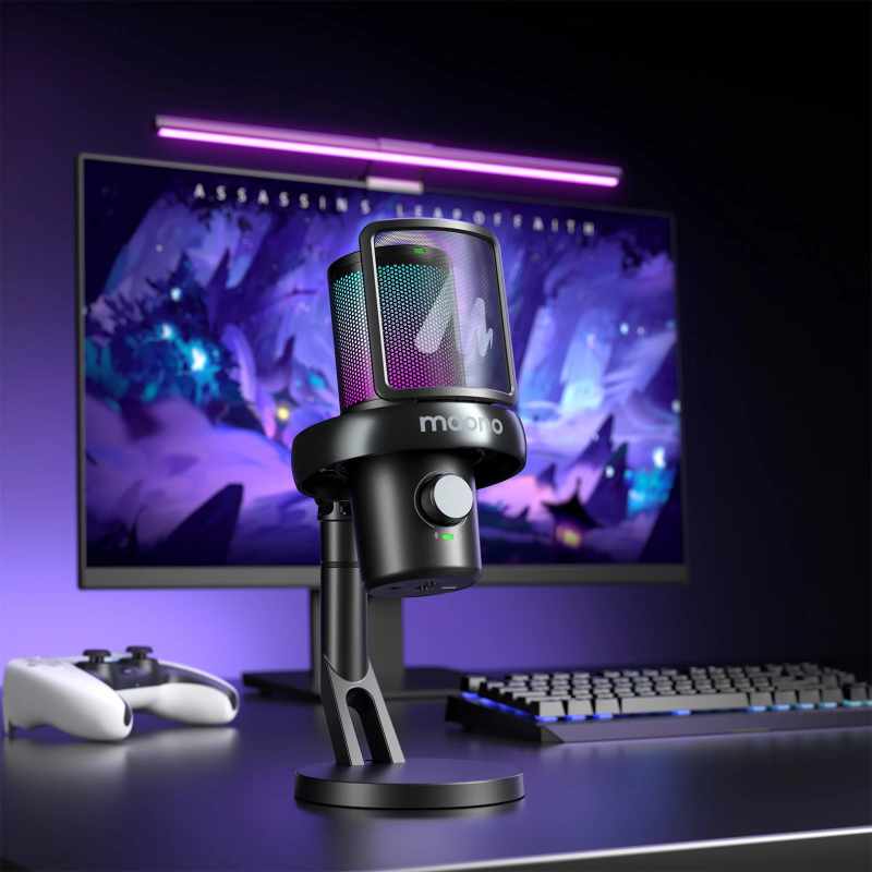 Sound like a superhero with new wireless AI gaming microphone
