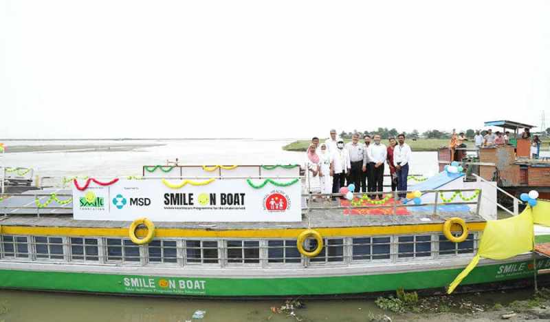 MSD and Smile Foundation launch mobile and boat clinics to deliver healthcare across Assam’s remote areas